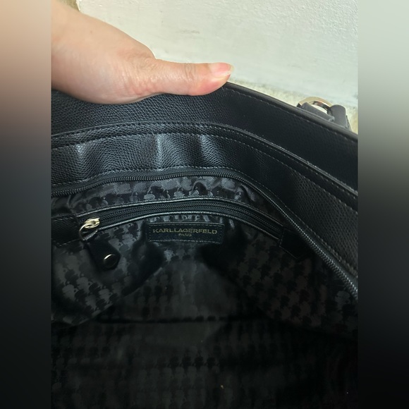 Karl Lagerfeld Black Tote Bag - Picture 5 of 6